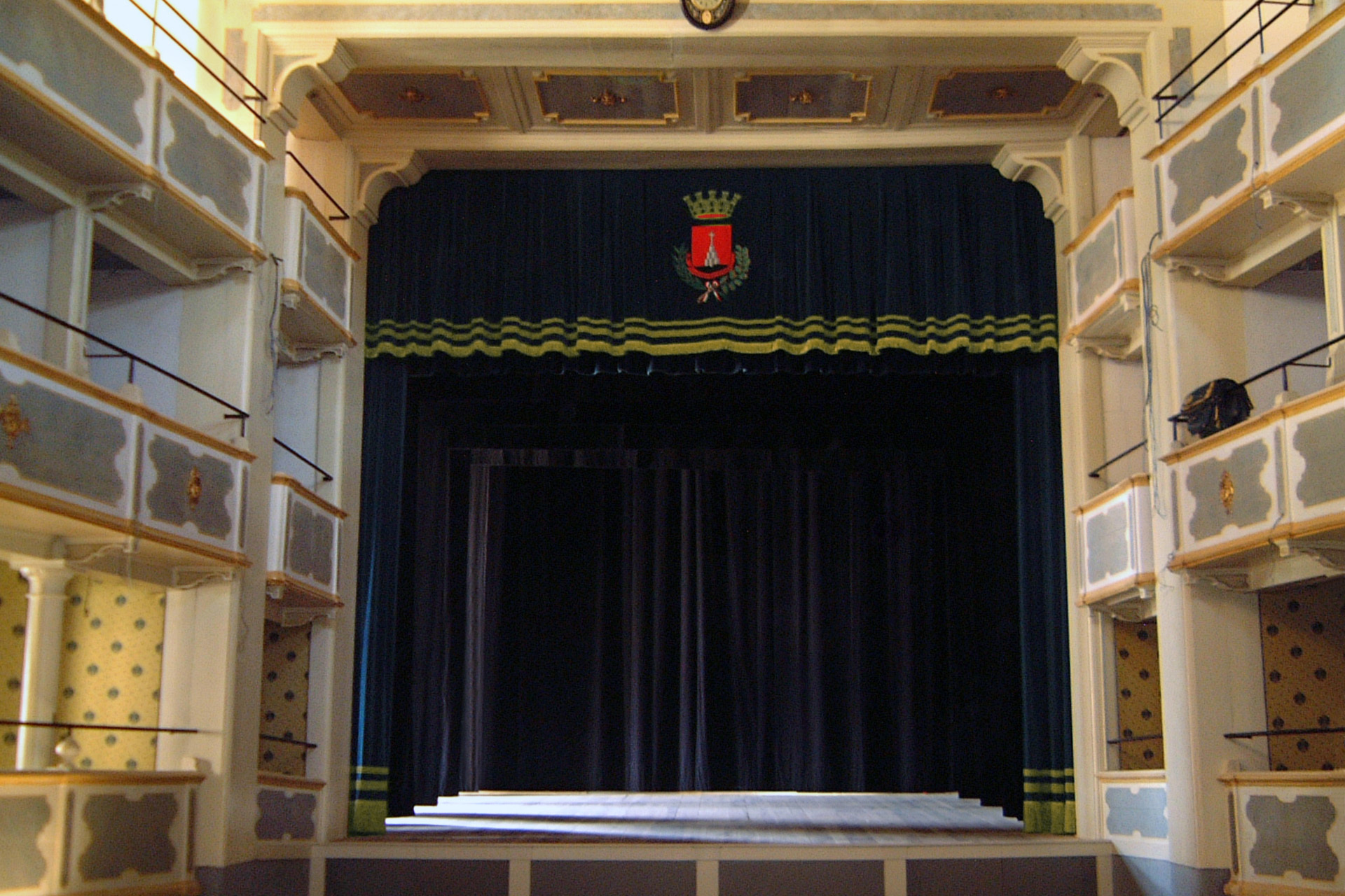 Teatro Sociale Bonoris Telones para teatros históricos PERONI