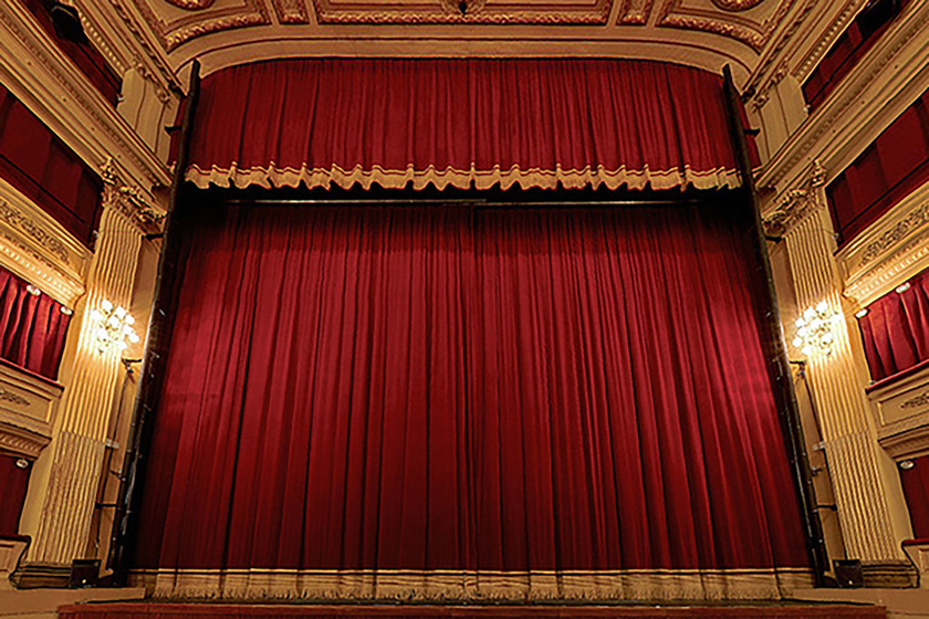 Teatro Sol S Cortinas Para Teatros Hist Ricos Peroni