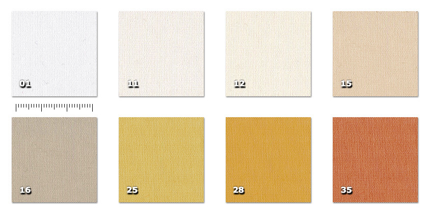 CSM - Stoplight Moon 01. bianco11. panna12. avorio15. beige16. beige scuro25. giallo28. giallo senape35. arancione