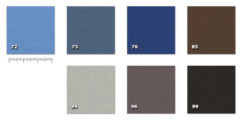 CSM - Stoplight Moon 72. azzurro73. blu denim76. blu scuro85. marrone94. grigio chiaro96. grigio scuro99. nero