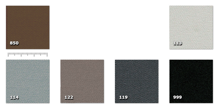 ARI - Reps Ignitex 113. gris perle114. gris119. gris fonc122. gris fum850. marron999. noir